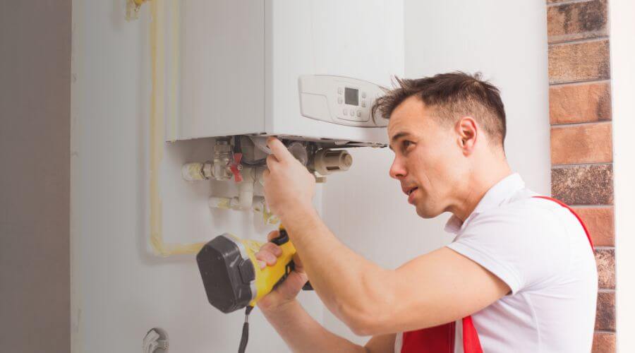 Local tankless water heater installation in Haddock, GA
